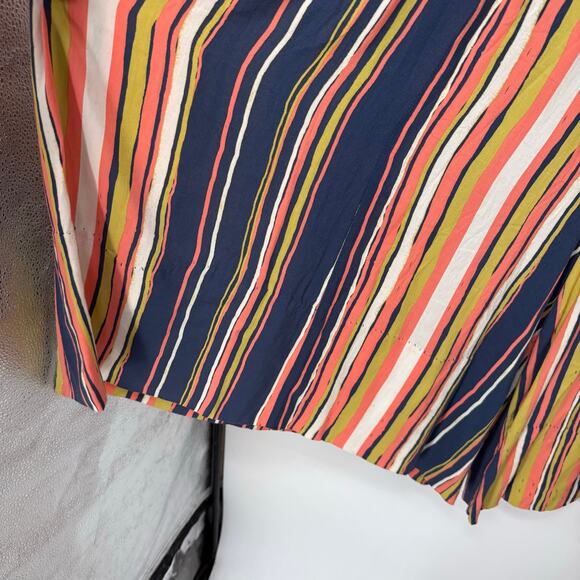 ModCloth Unbridled Enthusiasm Wide-Leg Jumpsuit Women's Size 4X Multi Cropped - Picture 7 of 11